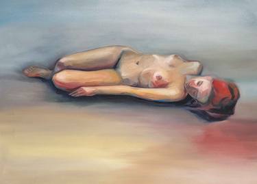Print of Figurative Nude Paintings by Mersin Ulusoy Ozmete