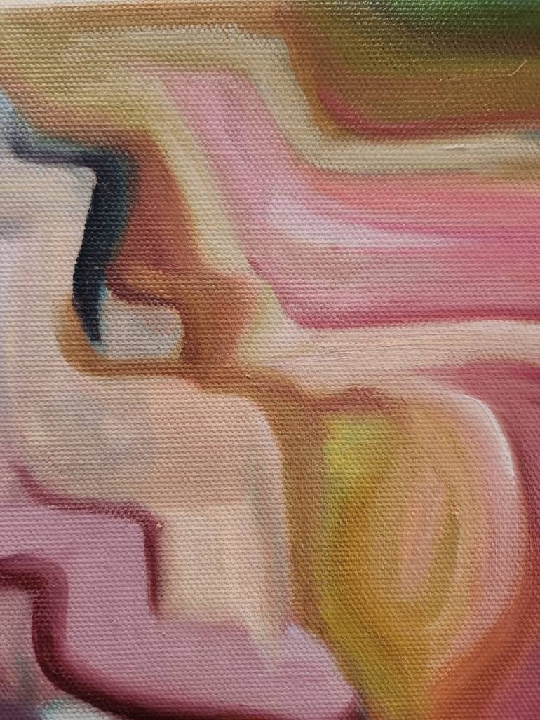 Original Abstract Expressionism Abstract Painting by Mersin Ulusoy Ozmete