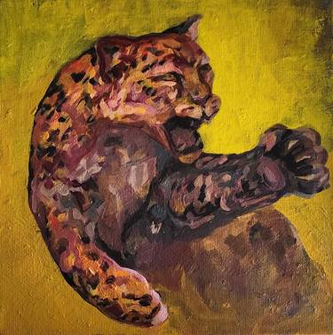 Original Modernism Animal Painting by Mersin Ulusoy Ozmete
