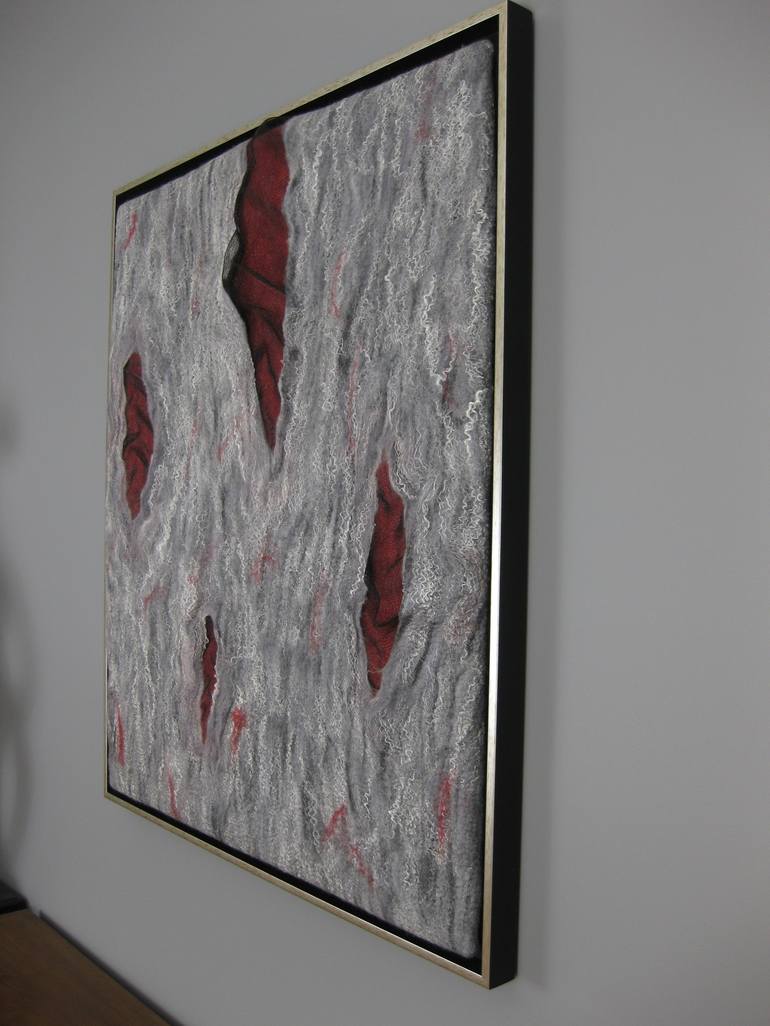 Original Abstract Expressionism Abstract Sculpture by Karen Madden