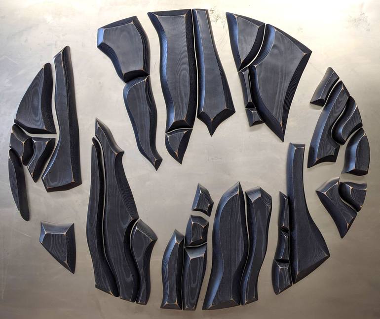 Original Abstract Sculpture by Marty Mackenzie