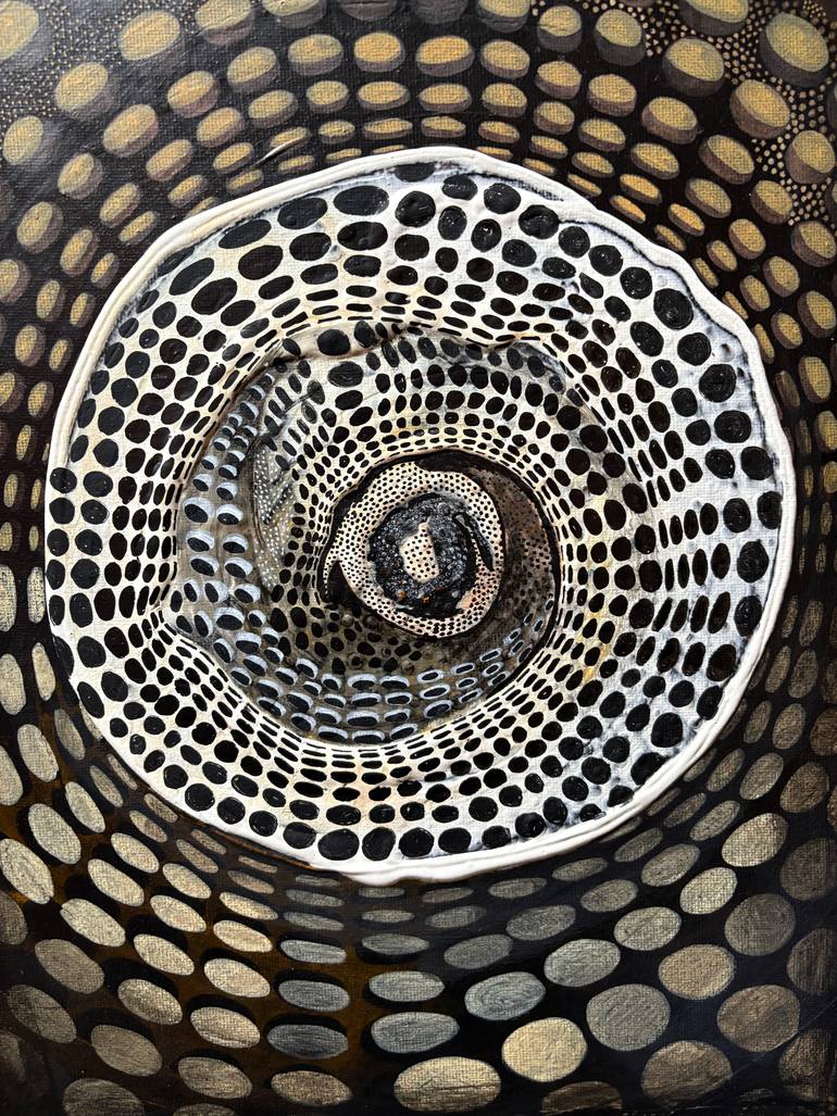 Original Abstract Painting by Enriqueta Ahrensburg