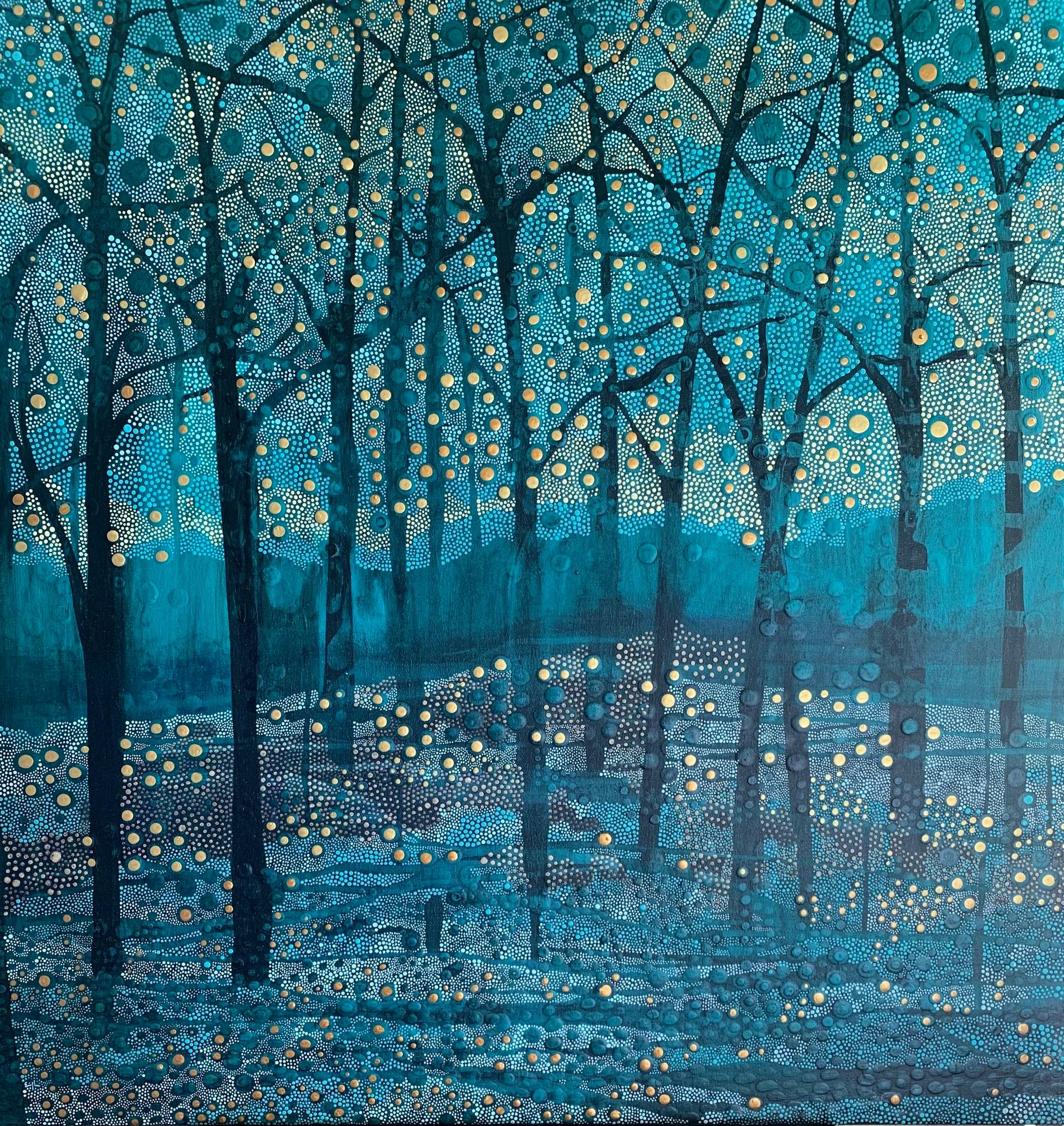 絵画 Forest Hills FOREST XX Painting by Enriqueta Ahrensburg | Saatchi Art