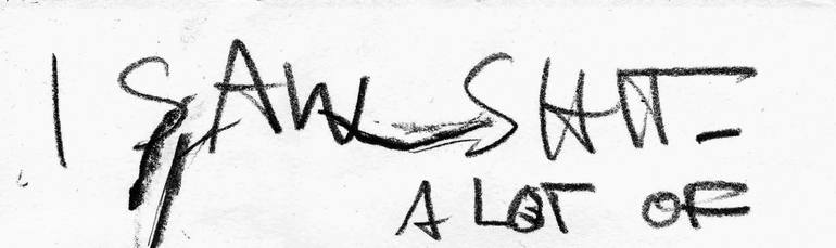 Original Expressionism People Drawing by Verena Terekina