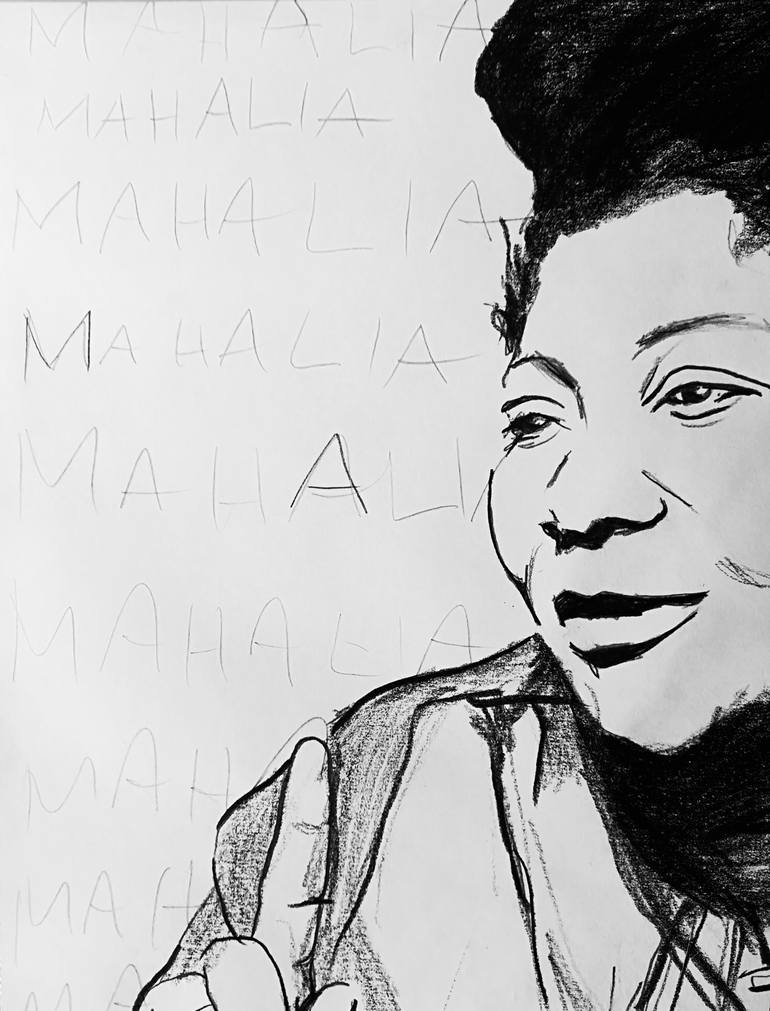 Original Illustration People Drawing by Verena Terekina