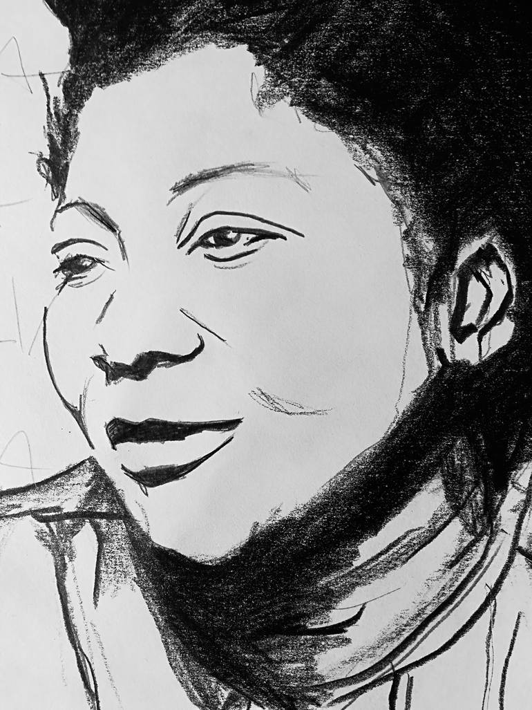 Original Illustration People Drawing by Verena Terekina