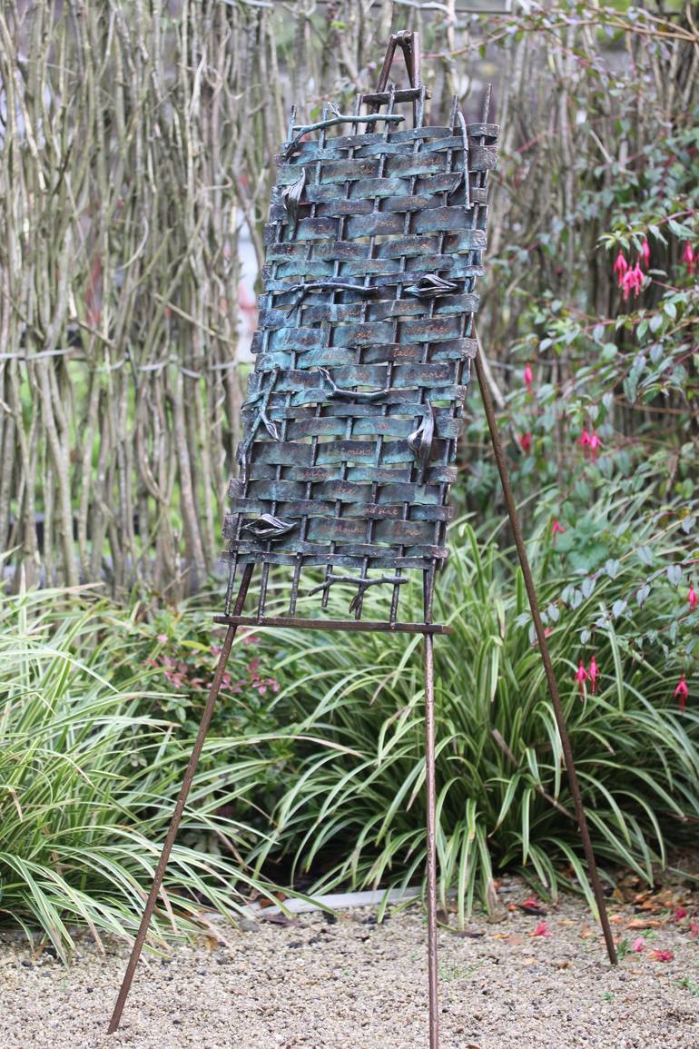 Original Abstract Nature Sculpture by Gunvor Anhoj