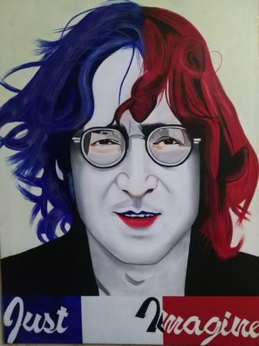 John Lennon (Just Imagine) tribute for Paris terror attack victims thumb