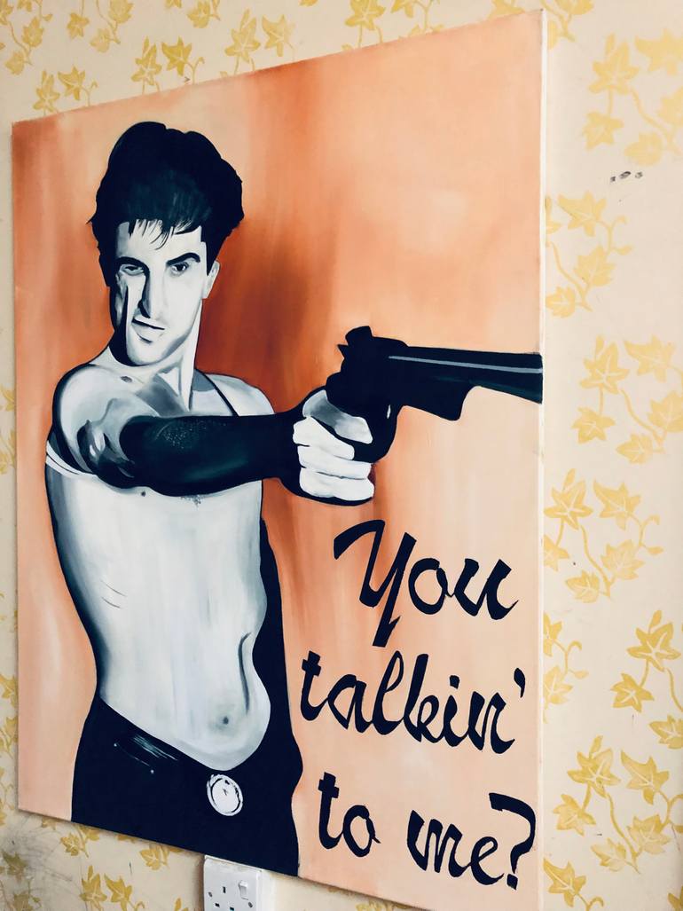 Original Pop Art Pop Culture/Celebrity Painting by Rashid Ibrahim