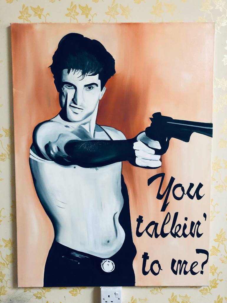Original Pop Art Pop Culture/Celebrity Painting by Rashid Ibrahim