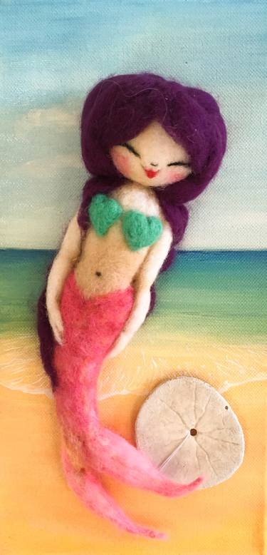 Cali Beach Mermaid Doll Violet thumb