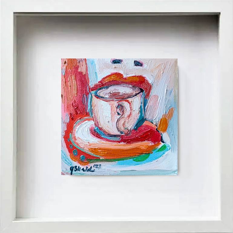 Original Abstract Expressionism Health & Beauty Painting by Göknil Gümüş Sungurtekin