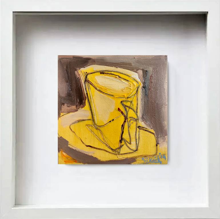 Original Art Deco Culture Painting by Göknil Gümüş Sungurtekin