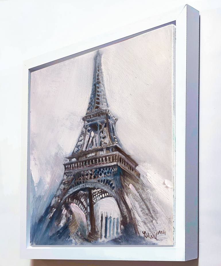 Original Conceptual Cities Painting by Göknil Gümüş Sungurtekin