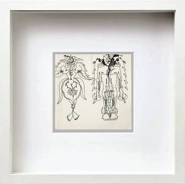 Original Love Drawings by Göknil Gümüş Sungurtekin