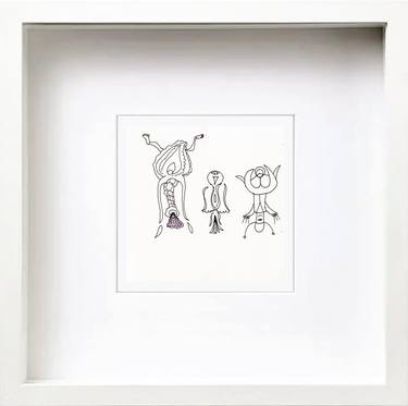 Original Conceptual Children Drawings by Göknil Gümüş Sungurtekin