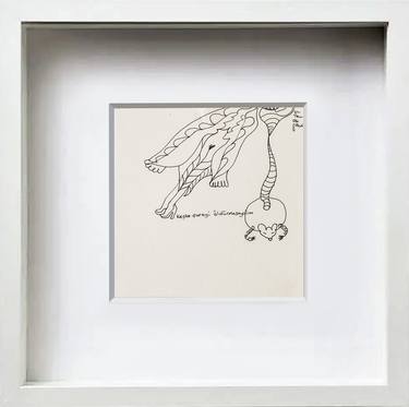 Original Expressionism Animal Drawings by Göknil Gümüş Sungurtekin