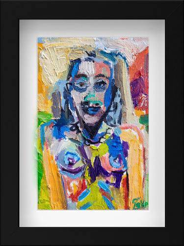 Original Conceptual People Paintings by Göknil Gümüş Sungurtekin