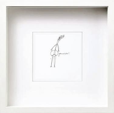 Original Expressionism People Drawings by Göknil Gümüş Sungurtekin