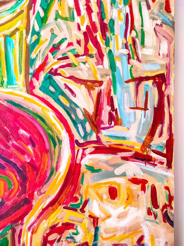 Original Expressionism Music Painting by Göknil Gümüş Sungurtekin