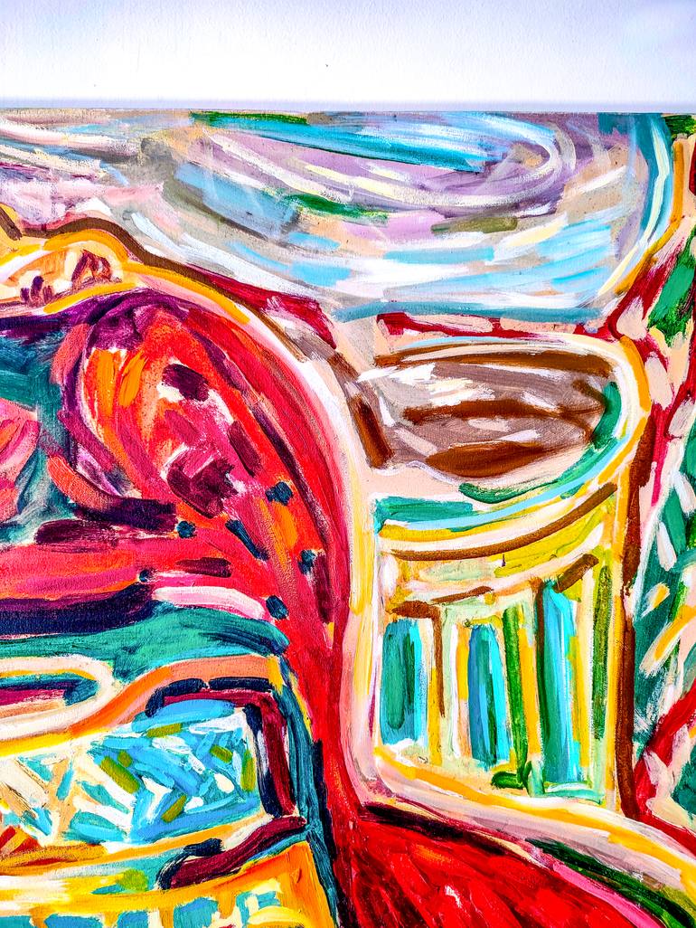 Original Expressionism Music Painting by Göknil Gümüş Sungurtekin