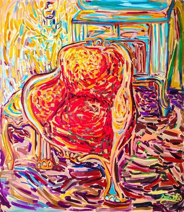 Original Expressionism Home Paintings by Göknil Gümüş Sungurtekin