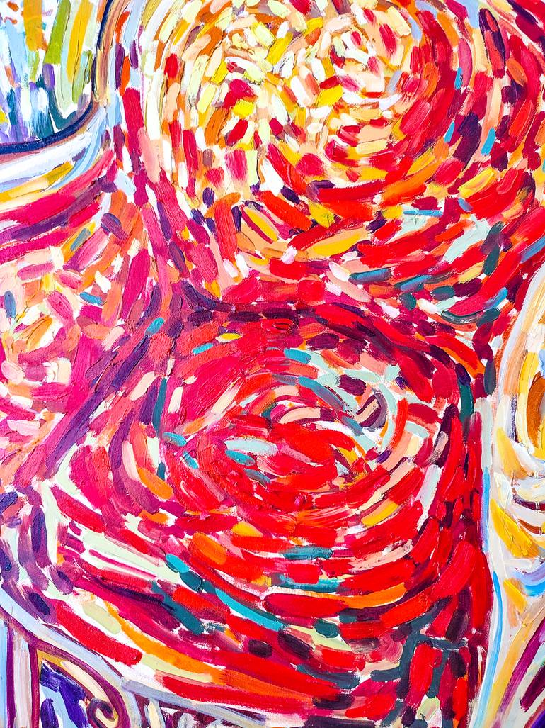 Original Expressionism Home Painting by Göknil Gümüş Sungurtekin