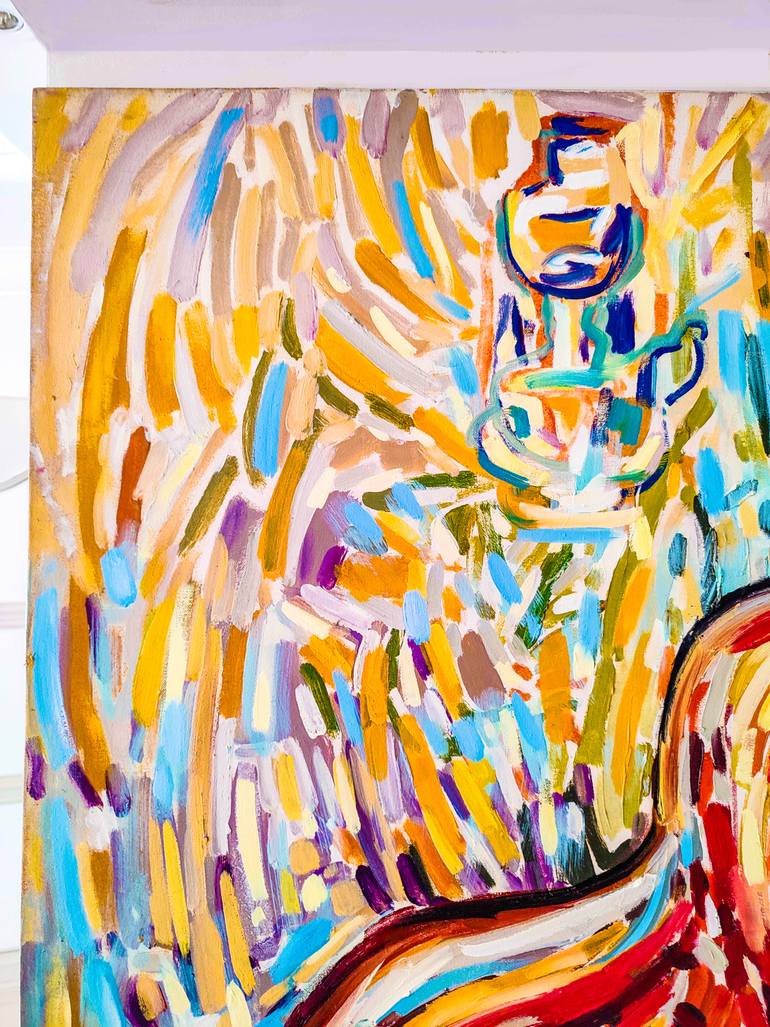 Original Expressionism Home Painting by Göknil Gümüş Sungurtekin