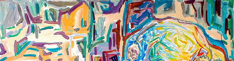 Original Expressionism Music Painting by Göknil Gümüş Sungurtekin