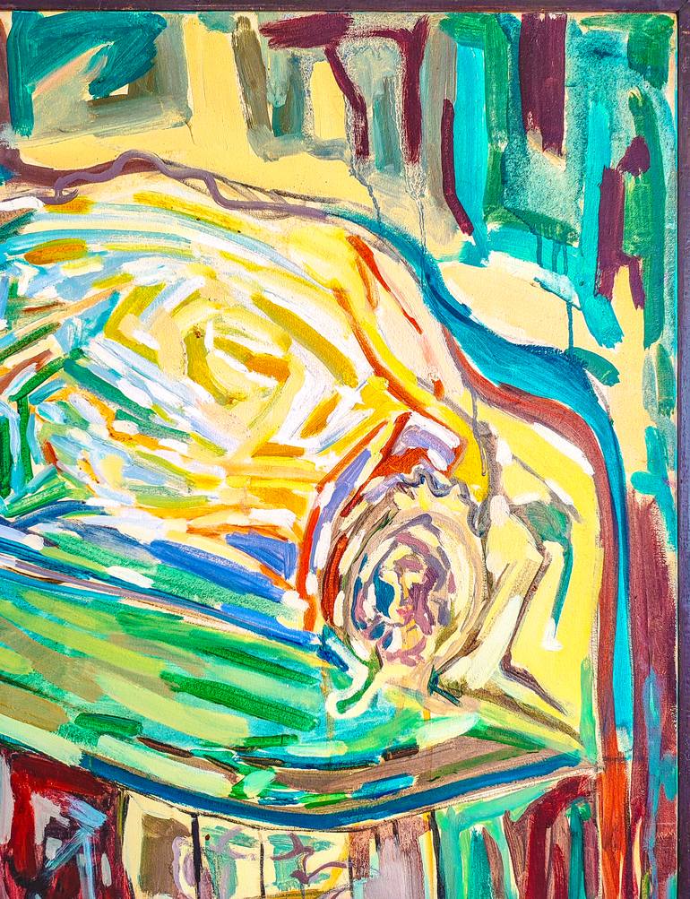 Original Expressionism Music Painting by Göknil Gümüş Sungurtekin