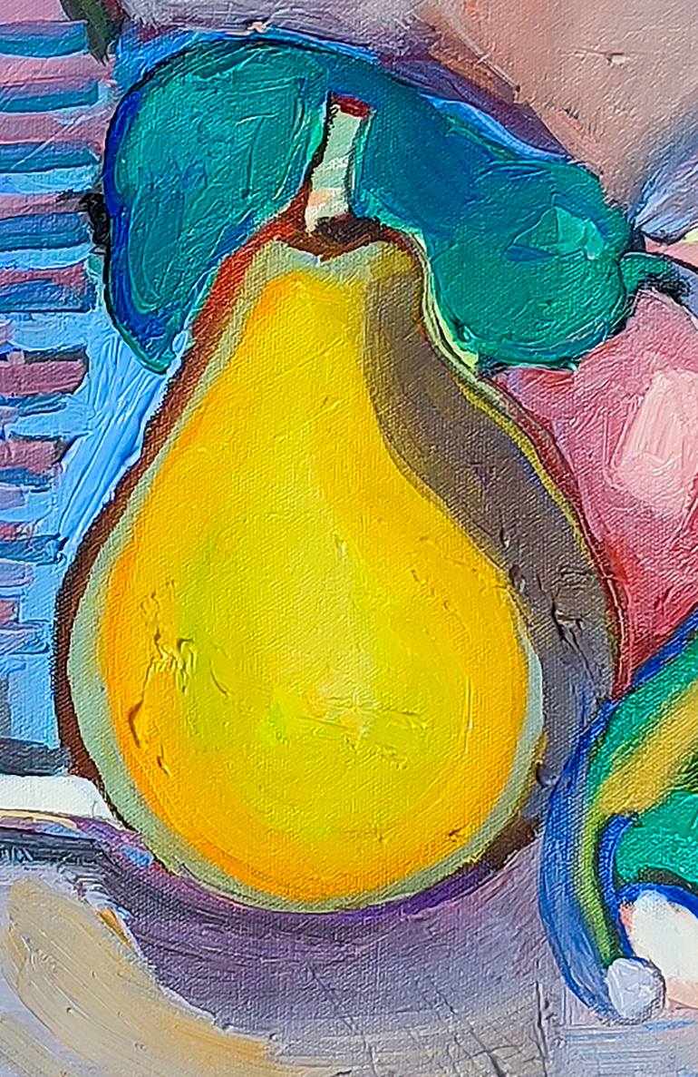 Original Expressionism Food & Drink Painting by Göknil Gümüş Sungurtekin