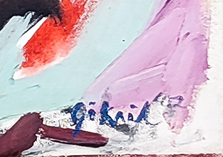 Original Expressionism Animal Painting by Göknil Gümüş Sungurtekin