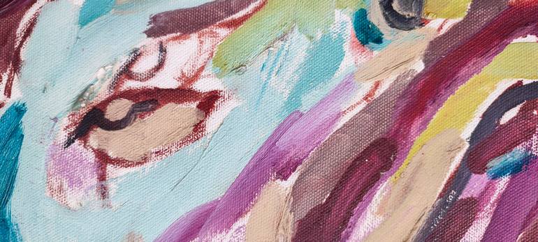 Original Expressionism Animal Painting by Göknil Gümüş Sungurtekin