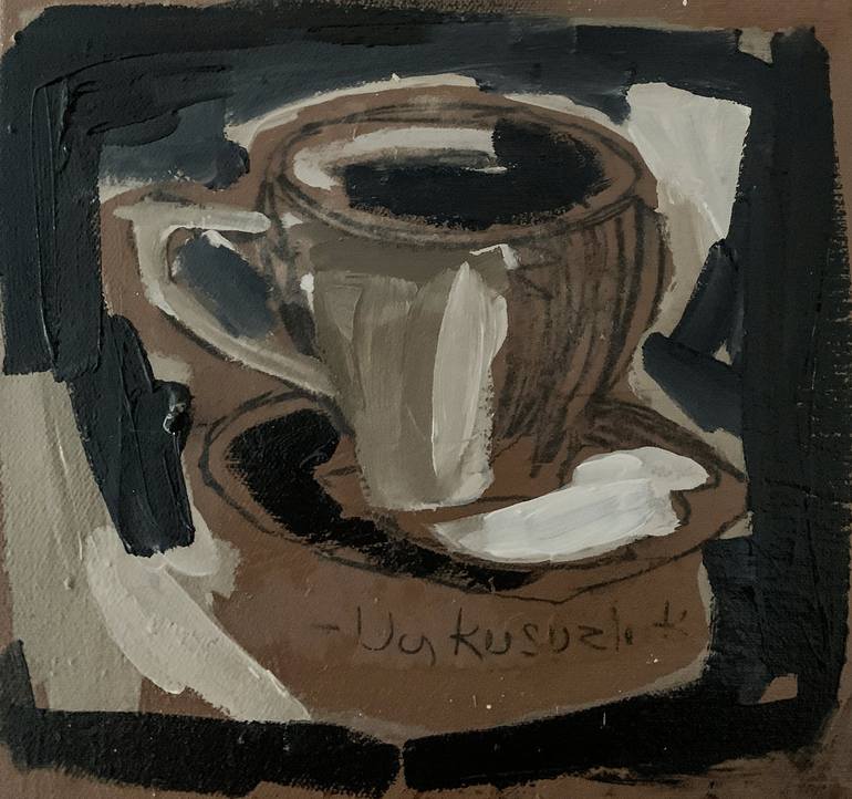 Original Modernism Time Painting by Göknil Gümüş Sungurtekin