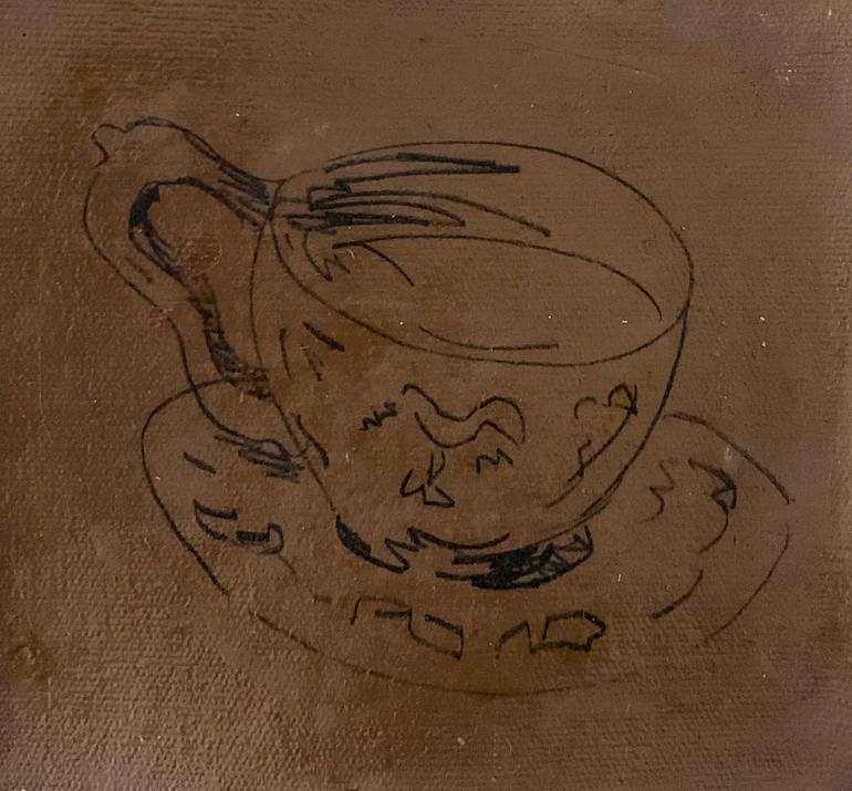 Original Modernism Cinema Painting by Göknil Gümüş Sungurtekin