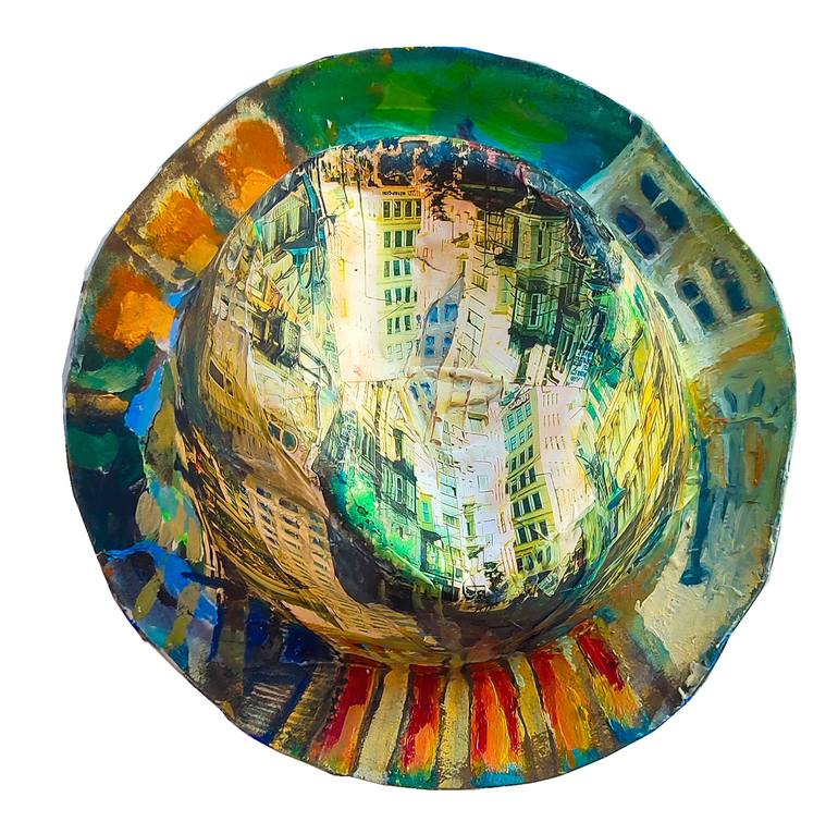 Original Contemporary Cities Sculpture by Göknil Gümüş Sungurtekin
