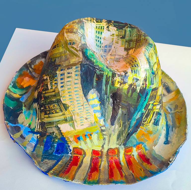 Original Contemporary Cities Sculpture by Göknil Gümüş Sungurtekin