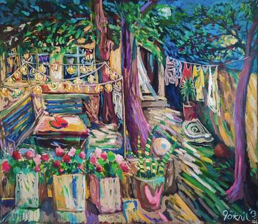 Original Expressionism Home Paintings by Göknil Gümüş Sungurtekin
