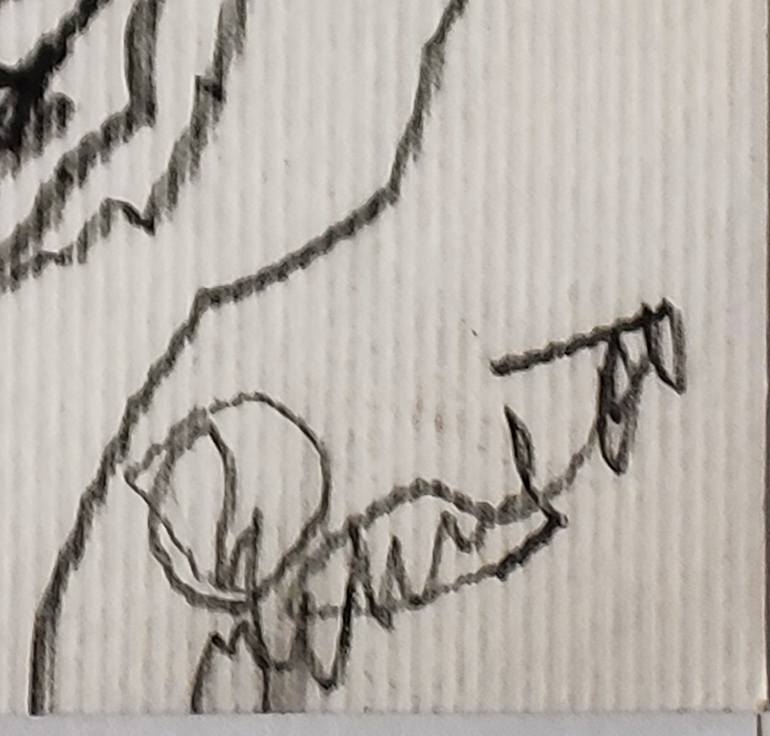 Original Expressionism Humor Drawing by Göknil Gümüş Sungurtekin