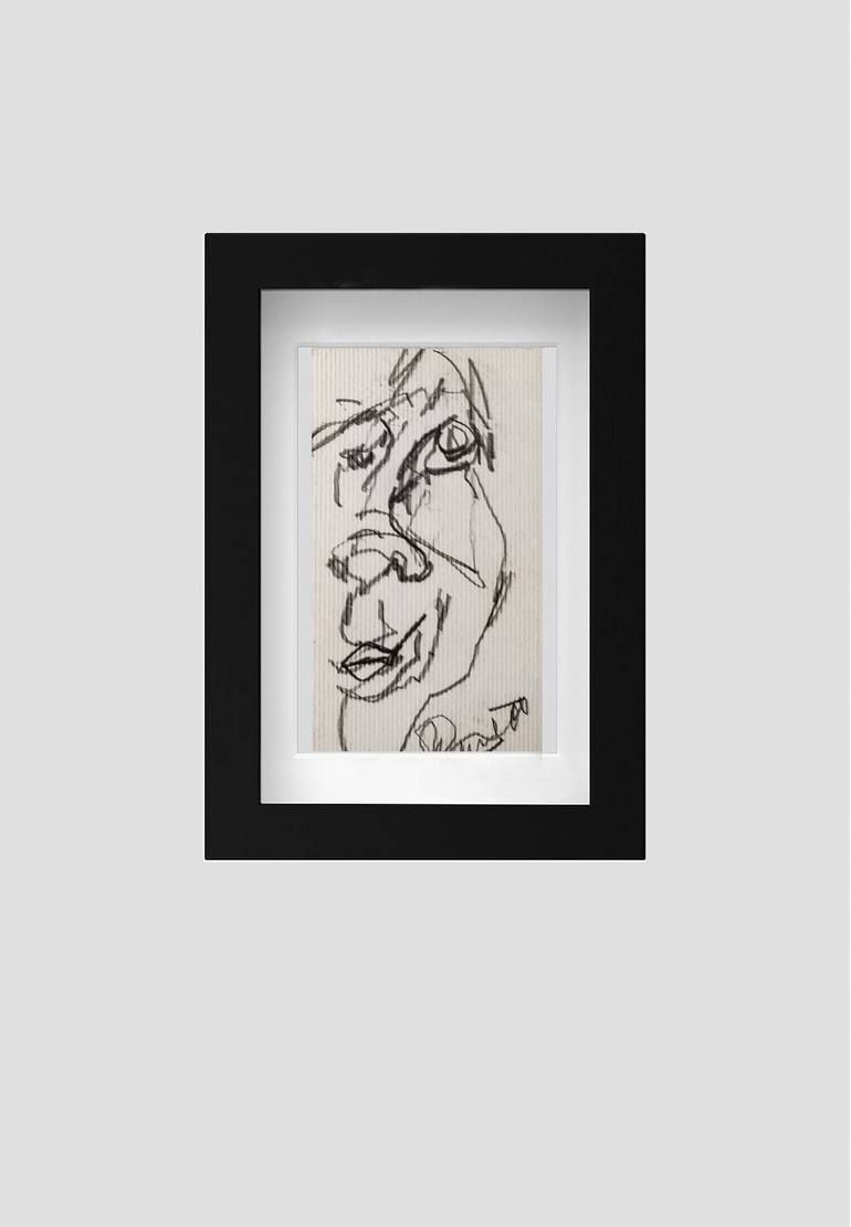 Original Expressionism Humor Drawing by Göknil Gümüş Sungurtekin