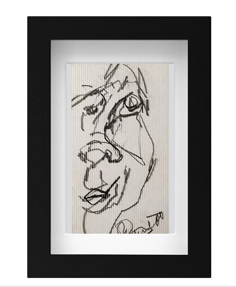Original Expressionism Humor Drawing by Göknil Gümüş Sungurtekin