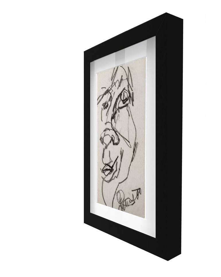 Original Expressionism Humor Drawing by Göknil Gümüş Sungurtekin