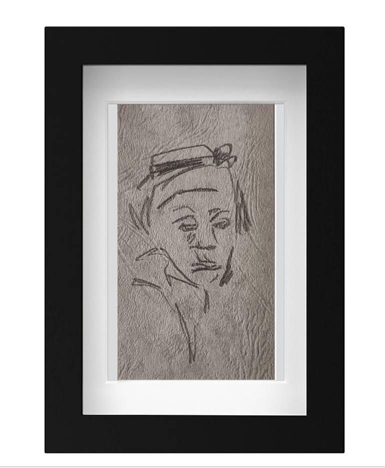 Original Contemporary Cartoon Drawing by Göknil Gümüş Sungurtekin