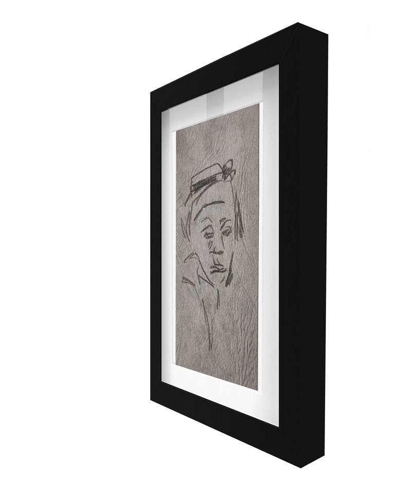 Original Contemporary Cartoon Drawing by Göknil Gümüş Sungurtekin