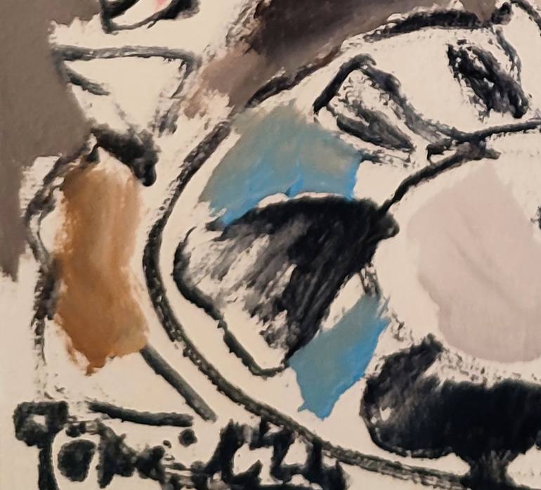 Original Modernism Home Painting by Göknil Gümüş Sungurtekin