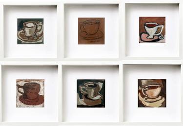 Original Modernism Home Paintings by Göknil Gümüş Sungurtekin