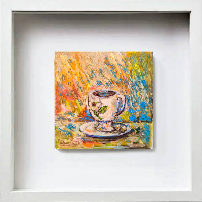 Original Conceptual Food & Drink Painting by Göknil Gümüş Sungurtekin