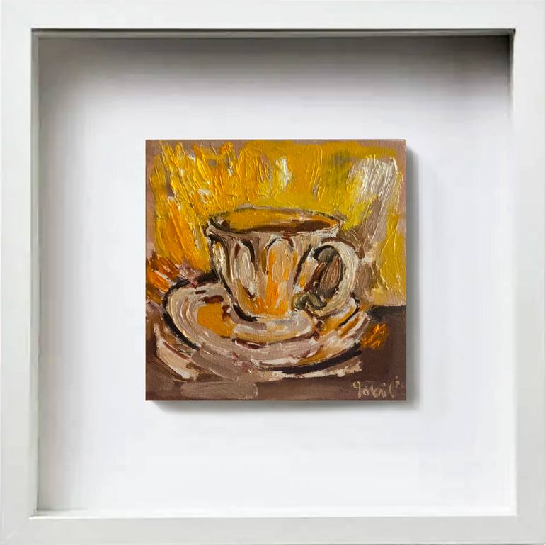 Original Conceptual Food & Drink Painting by Göknil Gümüş Sungurtekin