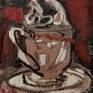 Woman And Coffee By Göknil Gümüş Sungurtekin