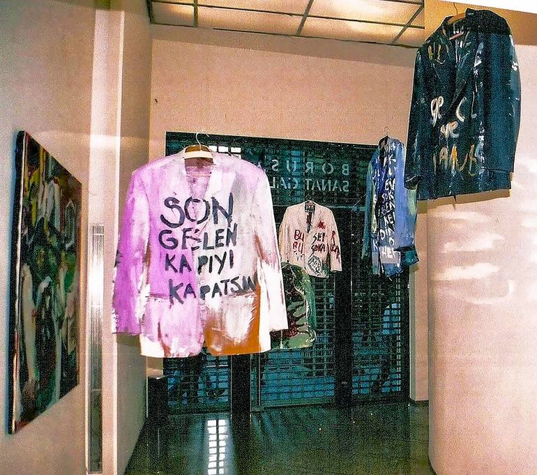 Original Bauhaus Pop Culture/Celebrity Installation by Goknil Gumus Sungurtekin
